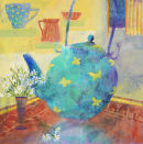 Turquoise pot