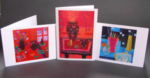 Three greeting cards