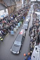One of the largest repatriations as hundreds line the streets of Wootton Bassett