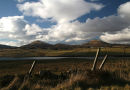 Starting to head east but looking back towards a moody Roag and MacLeods Tables