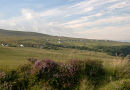 The traditional crofting township of Geary on the north east coast of Waternish