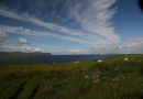 The view north west from Hallin Park