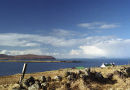 Travelling north along the Waternish road , spectacular views out across the Minch continue to unfold, 