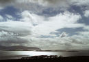 Storm clouds over the Minch, seen from between Fasach and the War Memorial