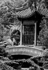 Pagoda Pond in B&W, Suzhou, China
