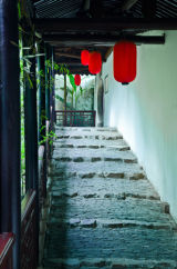 Red Lantern Path #2, Suzhou, China