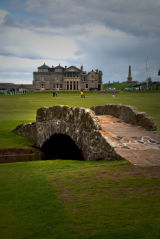 Swilken Bridge, Old Course, St. Andrews, Scotland