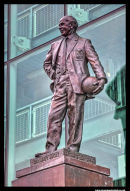 Sir Matt Busby Statue Old Trafford Manchester