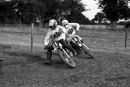 Nick Brown & Clark Cooper, 370cc AJS, Binstead, 1991