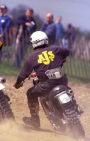 George Wickham, 350cc AJS, Binstead, 1999