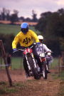 Nick Brown, 370cc AJS, Binstead, 1991