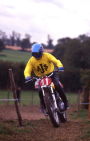 Nick Brown, 370cc AJS, Binstead, 1991