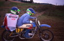 Dave Mallows & Mark Jeram, 850cc Norton Wasp, Binstead, 1991