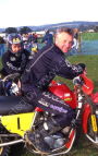 Paul Morris & Dave Larkin, 880cc Yamaha, Binstead, 1997
