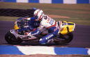 Eddie Lawson, 500cc Rothmans Honda, Donington Park, 1989