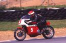 Rob Gourlay, 870cc BSA Rocket 3, Snetterton, 1992