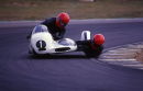 Michael & Bernadette Lederman, 830cc Windle Triumph, Snetterton, 1997