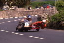 Nick Bates & Malcolm Swann, 831cc Triumph Trident, 1991