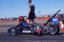 Peter Collins, 1976 Wayland Yamaha, North Weald, 1996