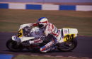 Kevin Schwantz, 500cc Pepsi Suzuki, Donington Park, 1989