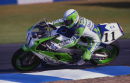 Rob Phillis, 750cc Kawasaki ZXR, Donington Park, 1990