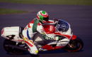 Fabrizio Pirovano, Yamaha OW01, Donington Park, 1990