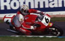 Giancarlo Falappa, 888cc Ducati, Donington Park, 1990
